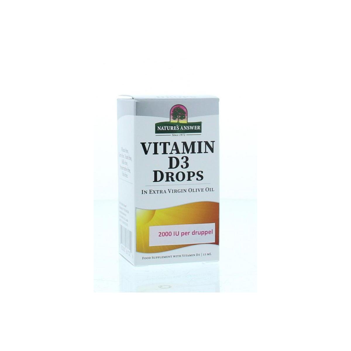 Vitamine D3 2000 IU 50 mcg