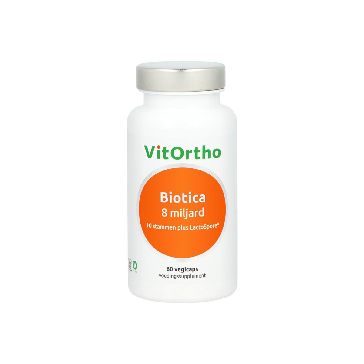 Vitortho Probiotica 8 miljard 60 vegicaps