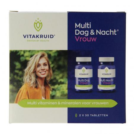 Vitakruid Multi dag & nacht vrouw 2x30st