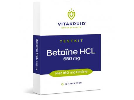 Vitakruid Betaine HCL Testkit 10tab