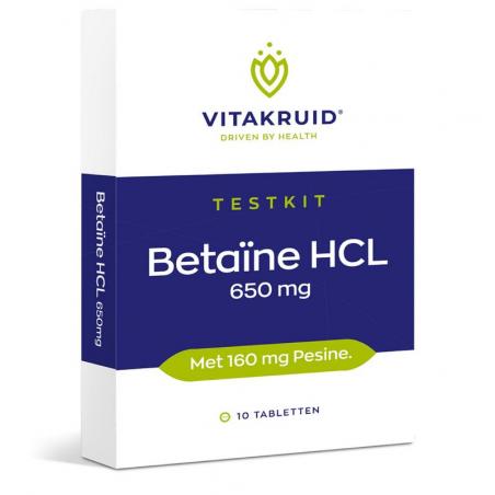 Vitakruid Betaine HCL Testkit 10tab