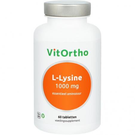 Vitortho L-lysine 1000mg 60tab