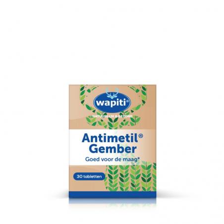 Wapiti Antimetil Gember 30tab