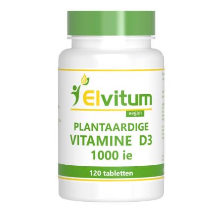 Elvitaal Plantaardige Vitamine D3 120tab