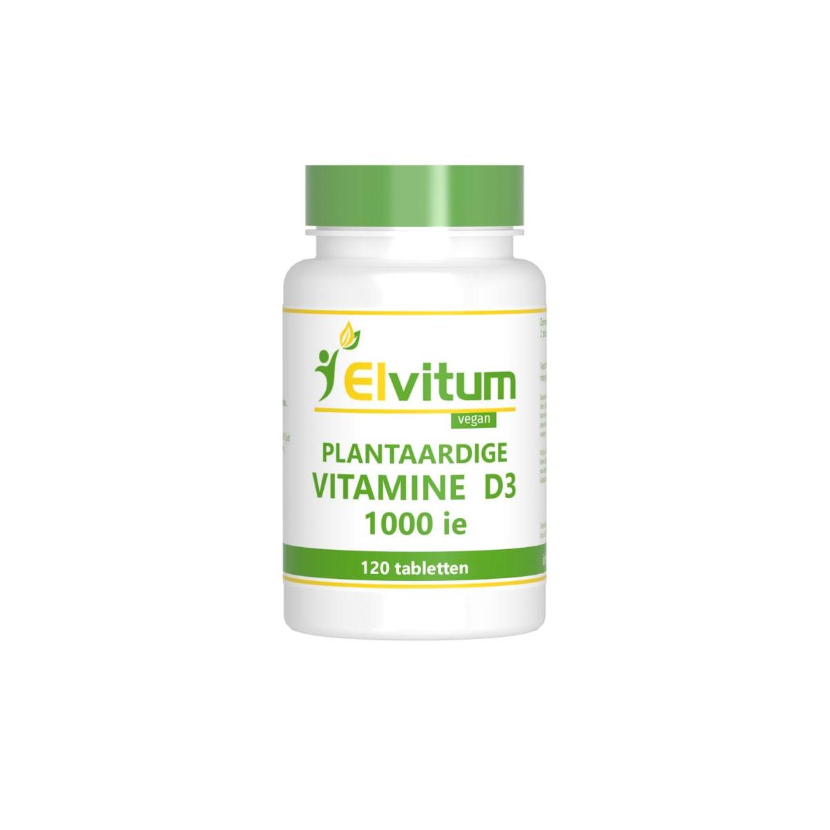 Elvitaal Plantaardige Vitamine D3 120tab