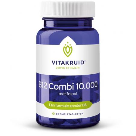 Vitakruid B12 Combi 10.000 met folaat 60tab