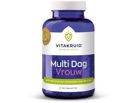 Vitakruid Multi dag vrouw 90tab