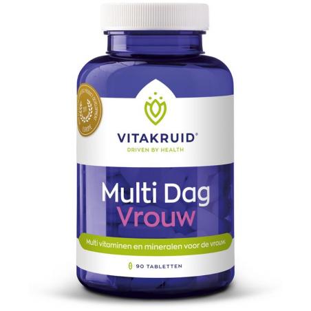 Vitakruid Multi dag vrouw 90tab