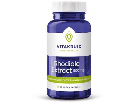 Vitakruid Rhodiola extract 500mg 60vc