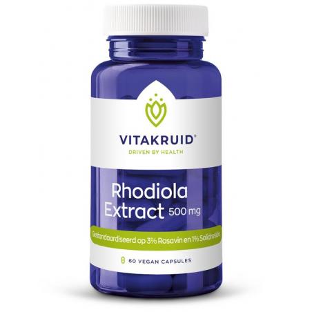 Vitakruid Rhodiola extract 500mg 60vc