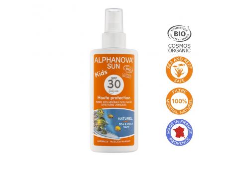 Sun vegan spray SPF30 kids bio