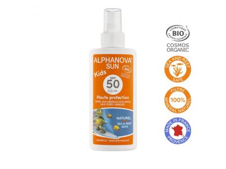 Sun vegan spray SPF50 kids bio