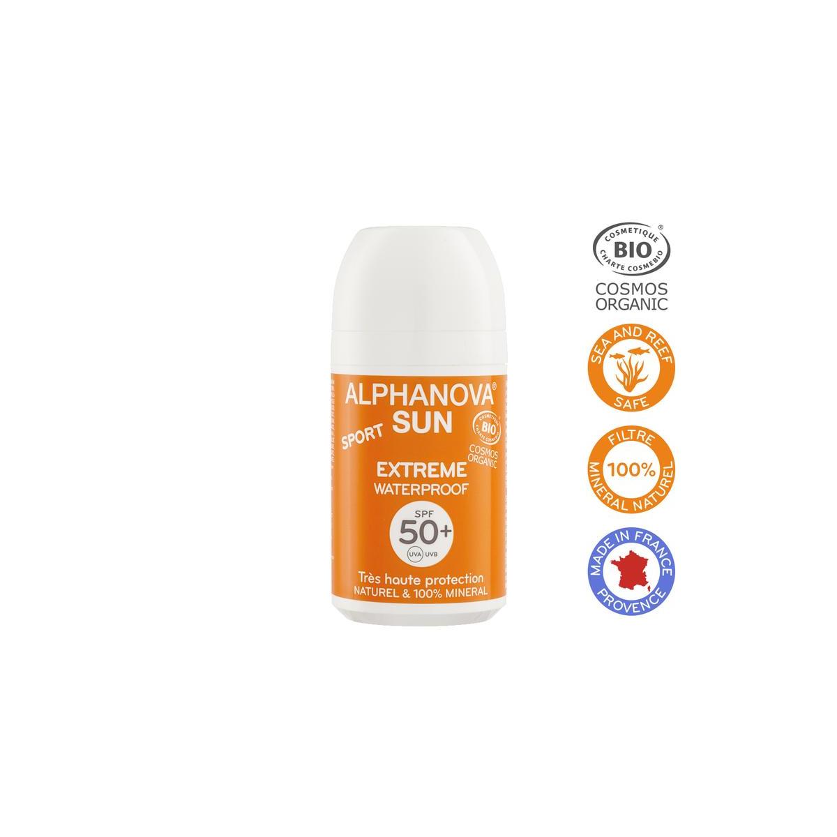 Sun vegan roll on sport SPF50 bio