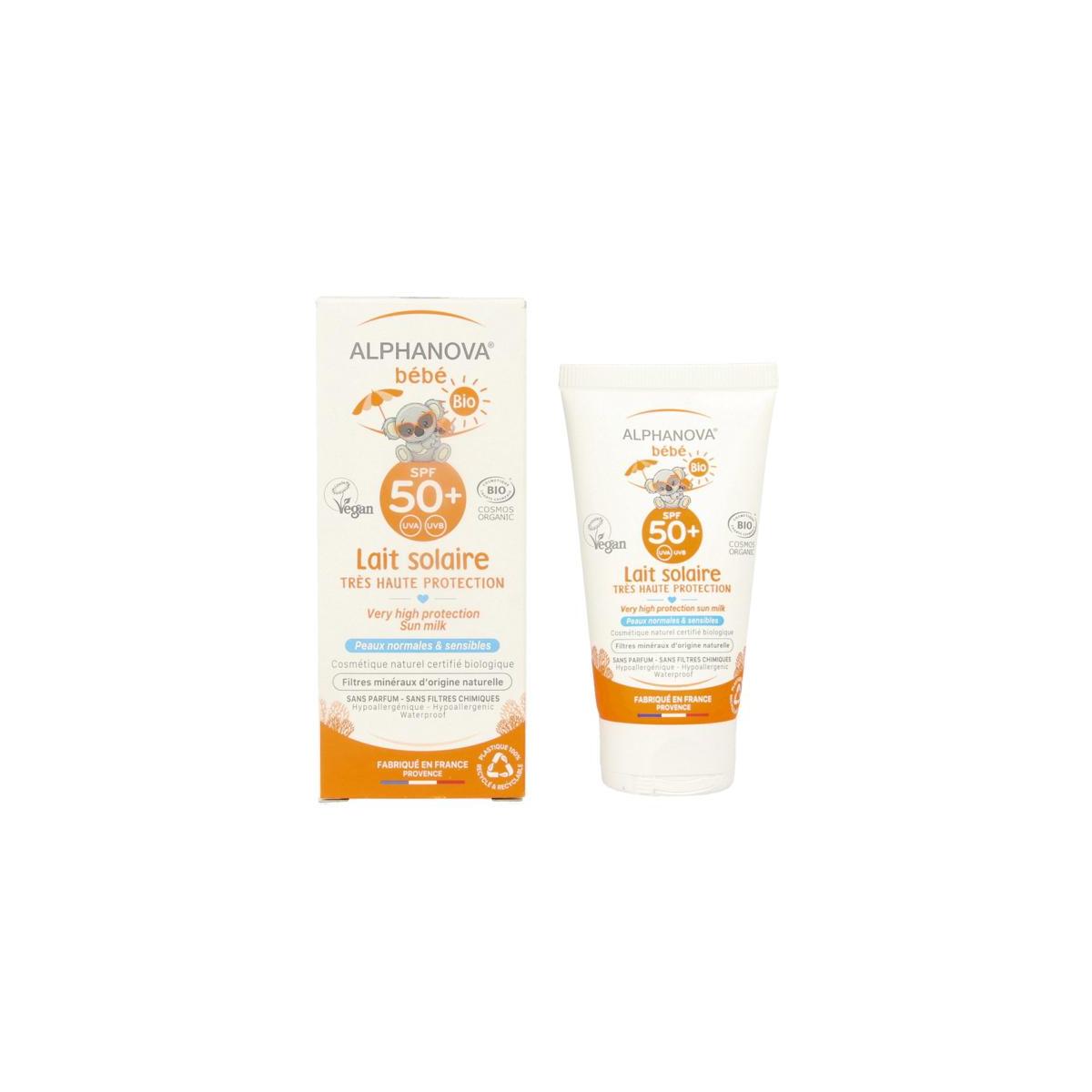 Sun zonnebrand milk baby SPF50 zonder parfum