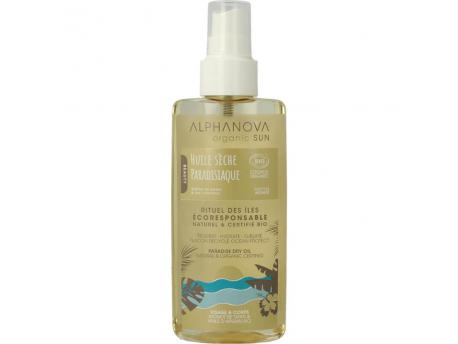 Sun vegan dry oil spray paradise bio