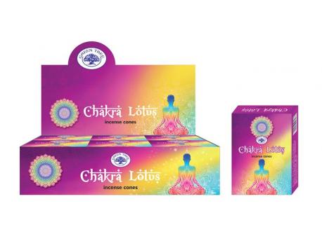 Kegelwierook chakra lotus