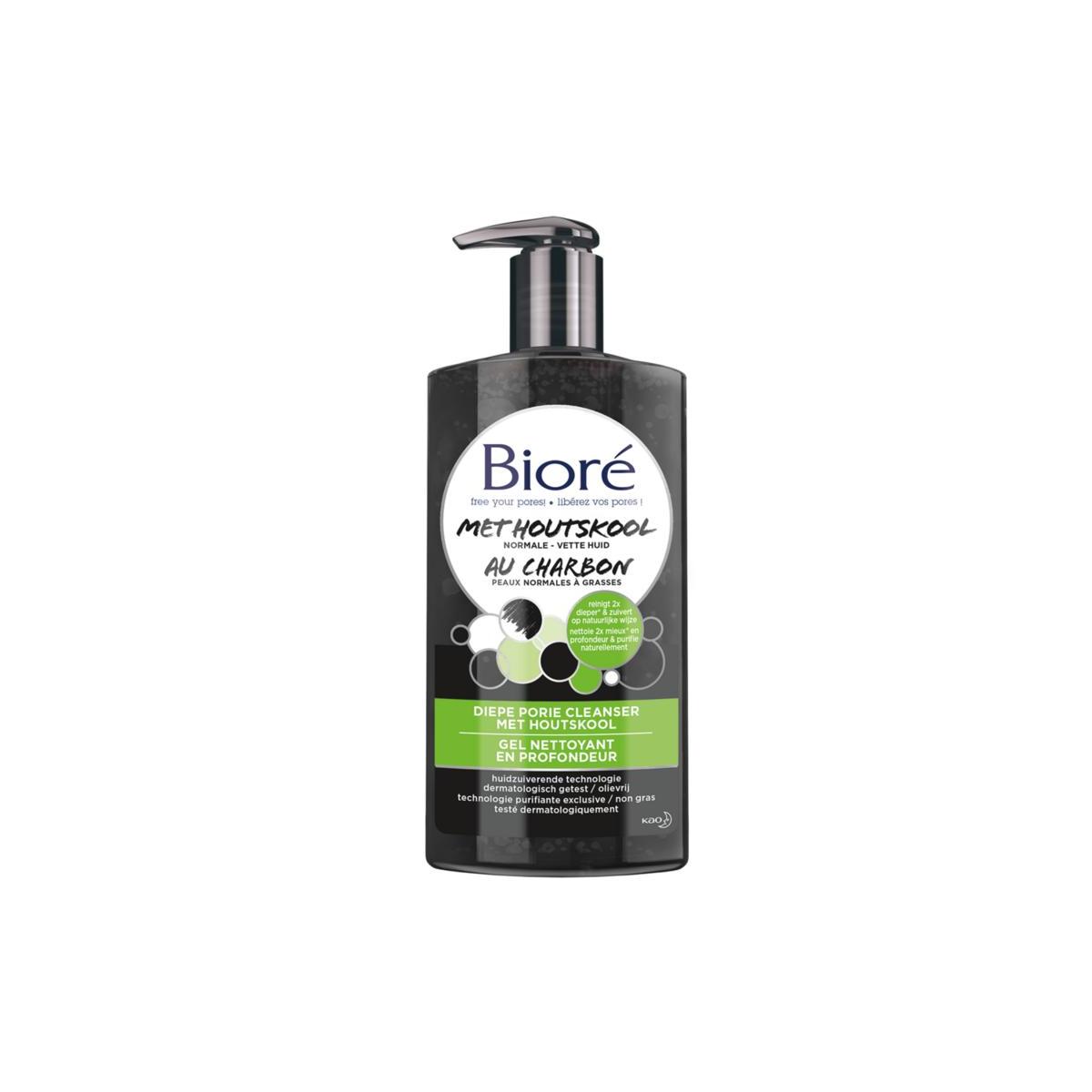 Diepe porie cleanser houtskool