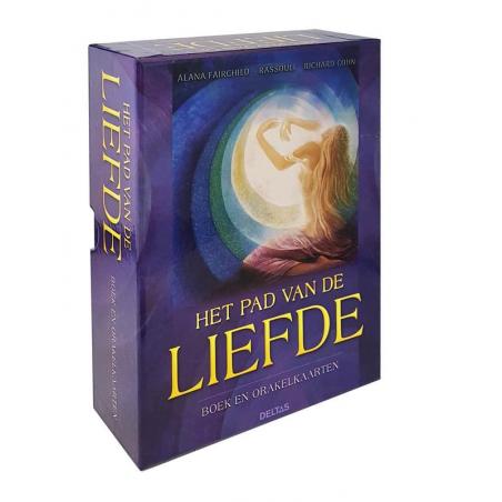 Het pad van de liefde boek en orakelkaarten