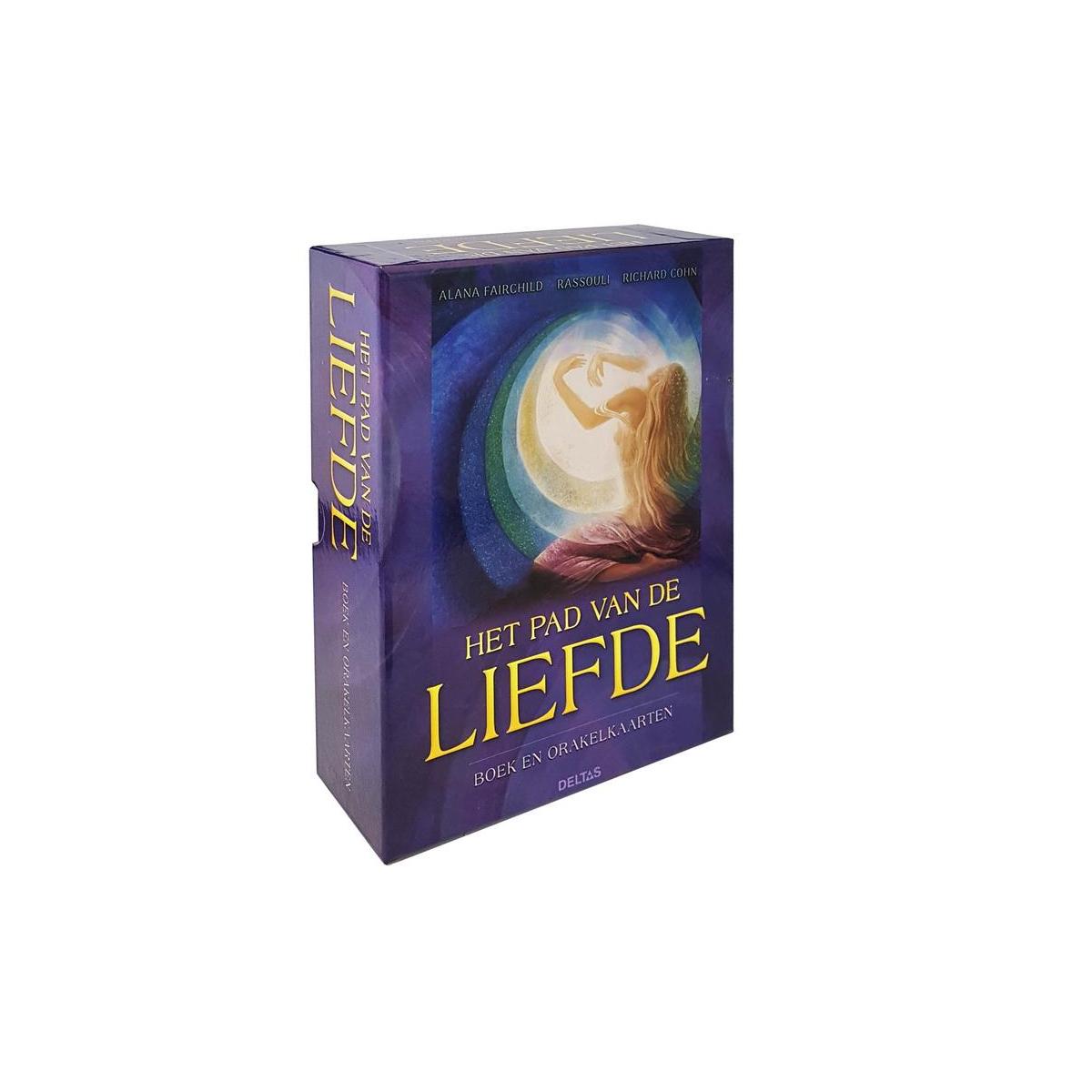 Het pad van de liefde boek en orakelkaarten