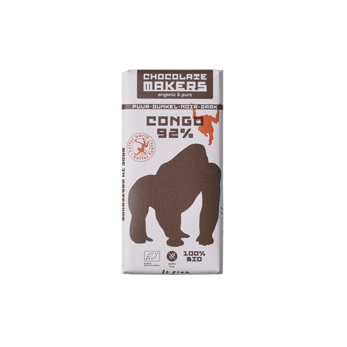 Gorilla bar 92% puur