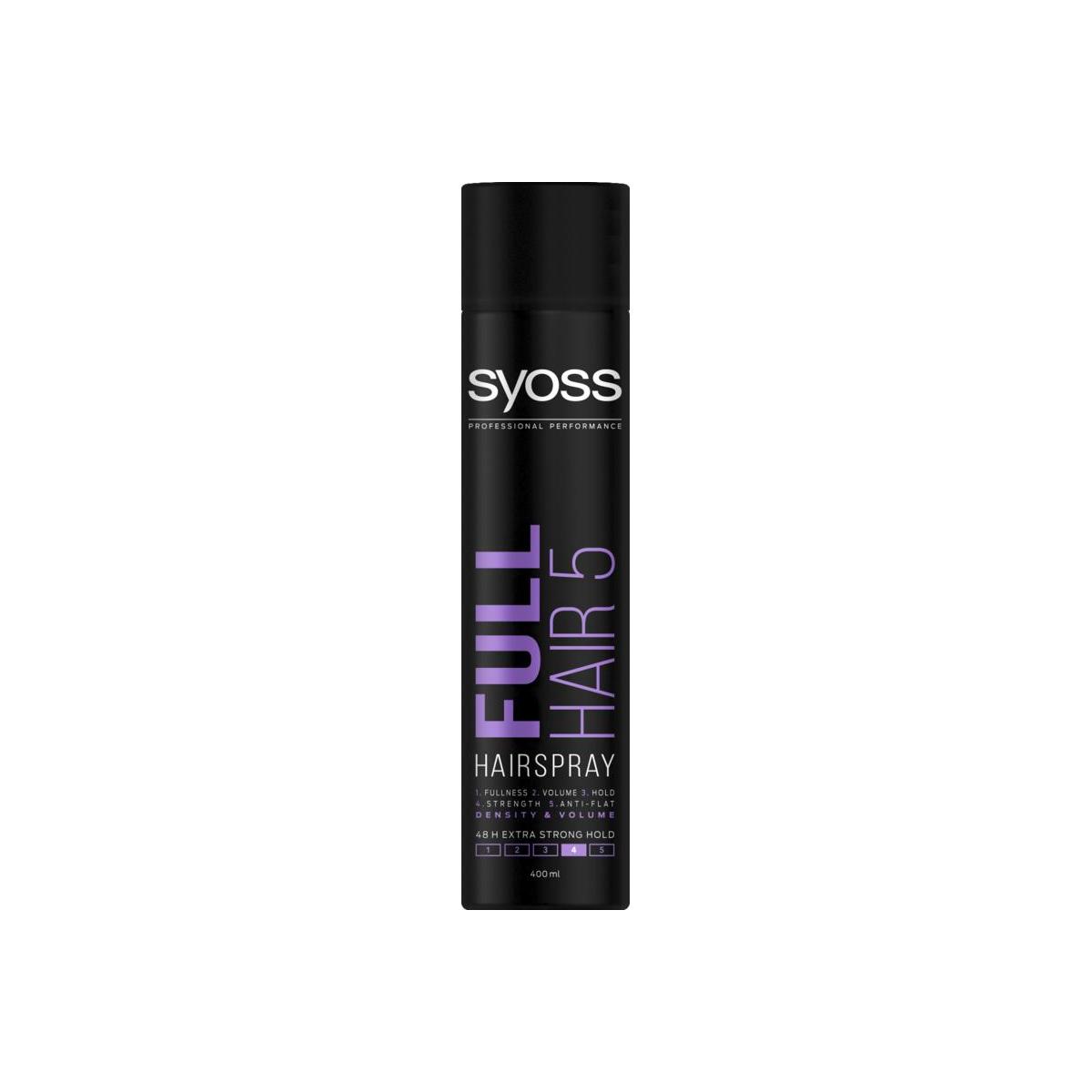 Styling full hair 5 haarspray