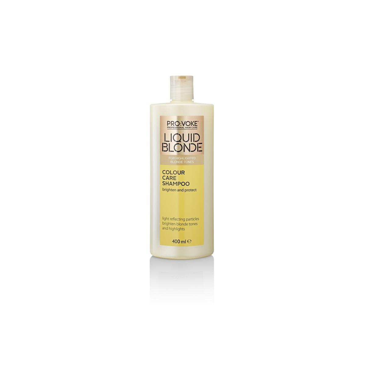 Shampoo liquid blonde colour care