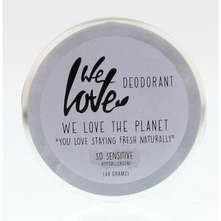 The planet deodorant 100% natural so sensitive