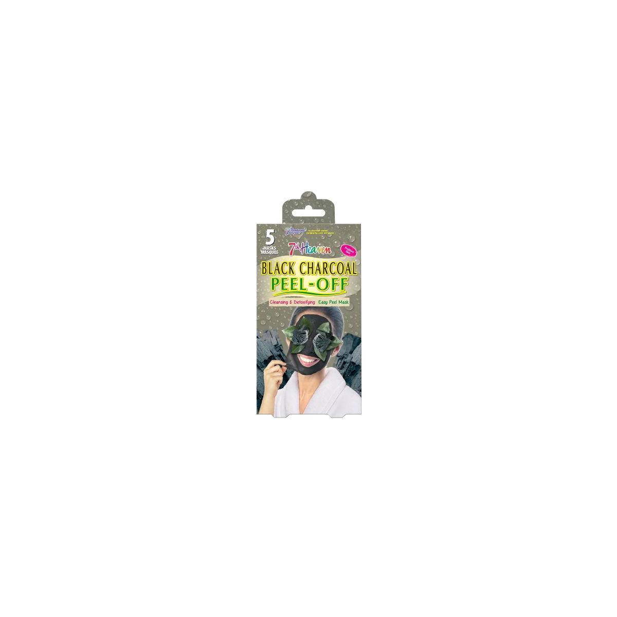 7th Heaven black charcoal peel-off multipack