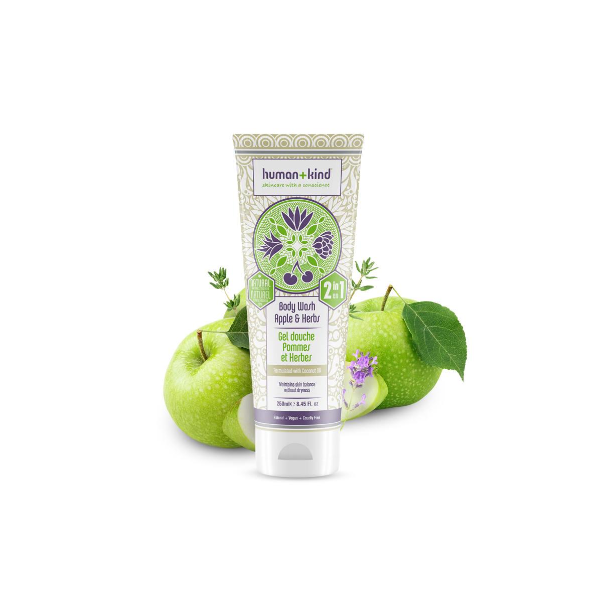2 in 1 Bodywash apple herbs vegan