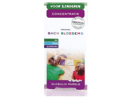 Bach bloesems parels kind concentratie