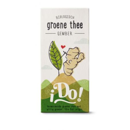 Groene thee gember