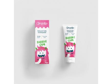 Tandpasta vegan kind bubble gum