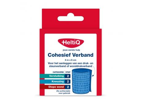 Cohesief verband 4 m x 6 cm