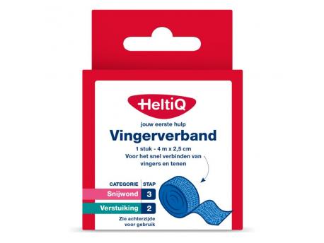 Vingerverband 4 m x 2.5 cm