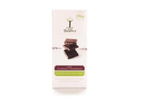 Choco stevia tablet puur bosbes