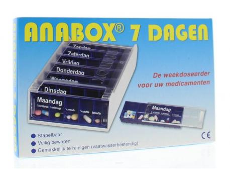 Anabox 7 dagen blauw