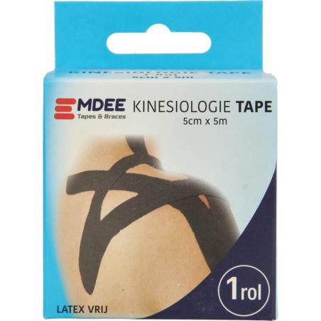 Kinesio tape zwart non cut