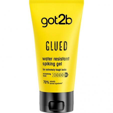 Glued styling gel