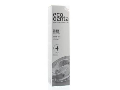 Tandpasta extra triple effect witte klei