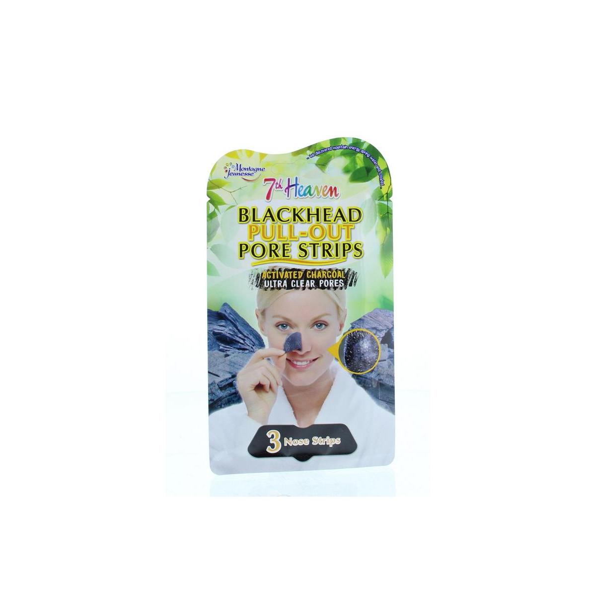 7th Heaven gezichtsmasker charcoal pore strips