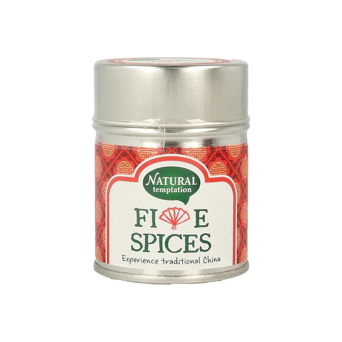 Five spices blikje natural spices