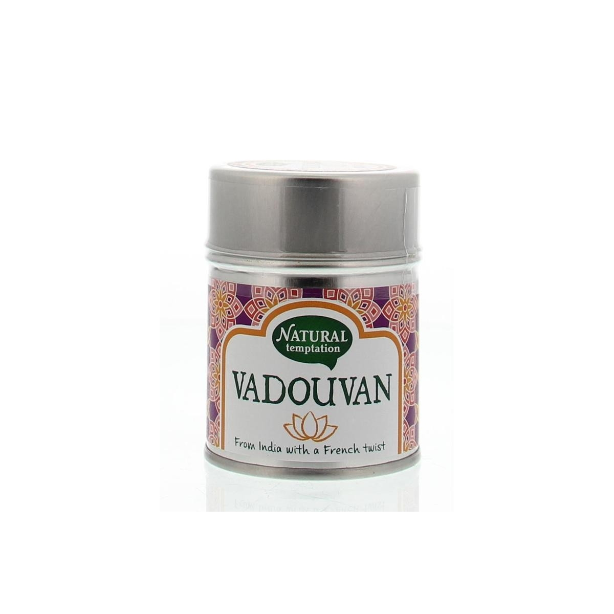 Vadouvan blikje natural spices