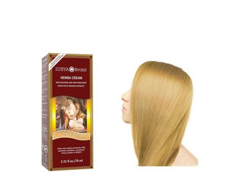 Henna haarverf creme licht blond