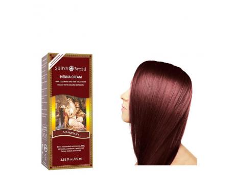 Henna haarverf creme mahogany