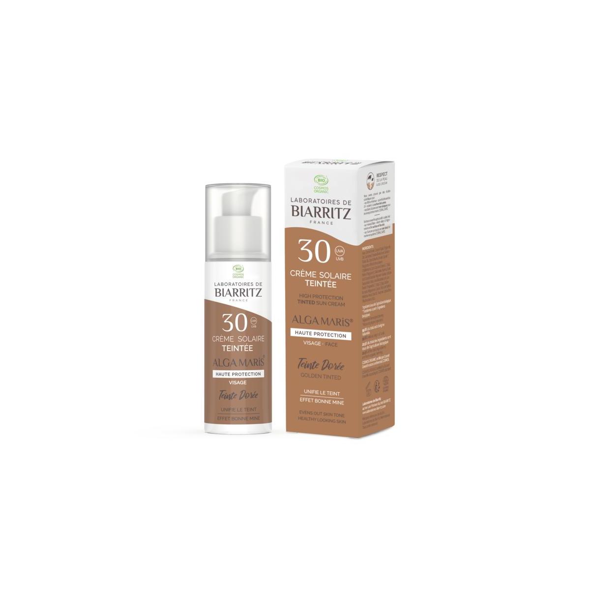 Sunscreen cream f30 gold