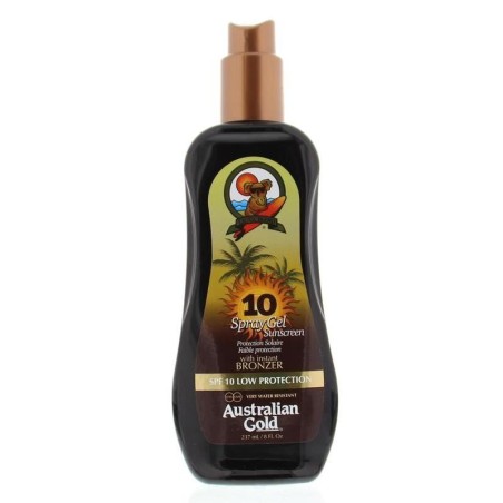 Spray gel met bronzer SPF10