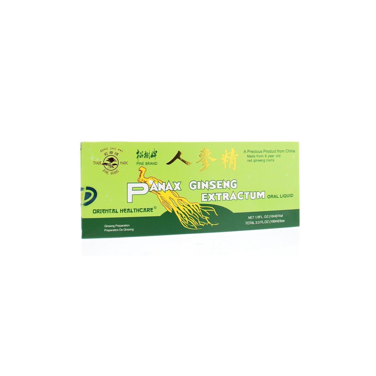 Panax ginseng extractum 10x10 ml