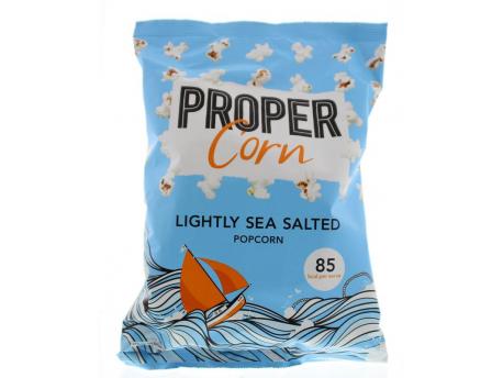 Popcorn lightly sea salted