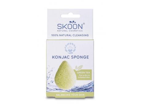 Konjac spons green tea bio