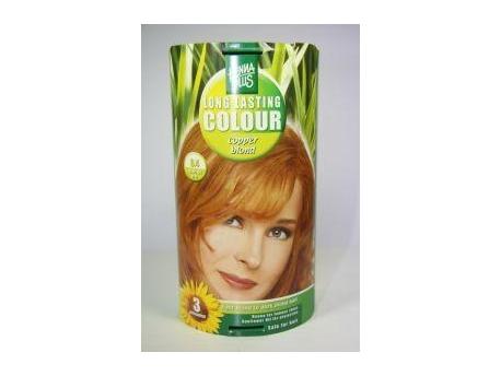 Long lasting colour 8.4 copper blond